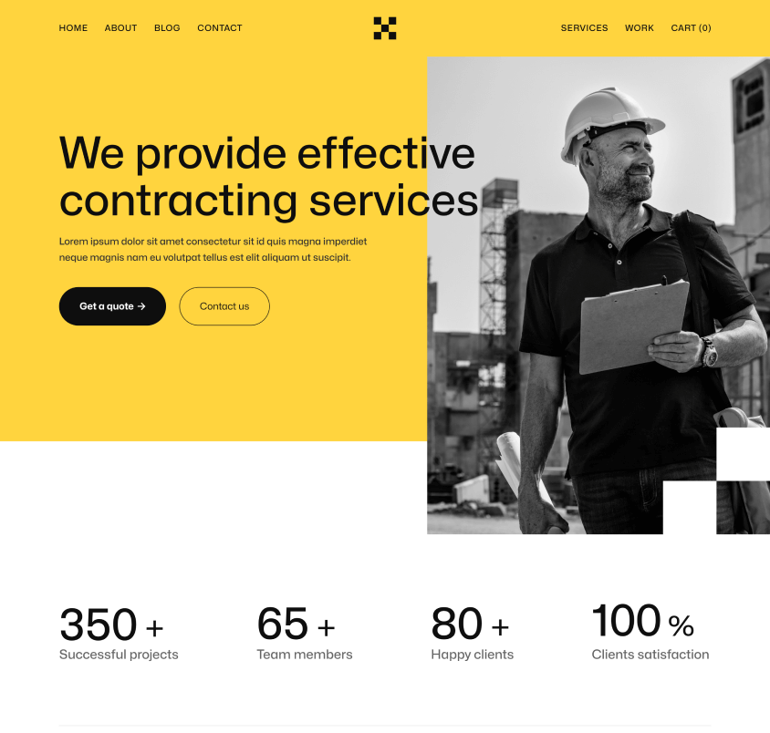 Contructify X - Home V1 Page - Construction HTML Template