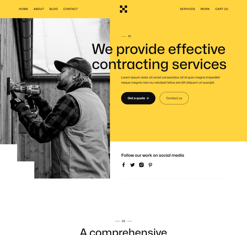 Contructify X - Home V3 Page - Construction HTML Template