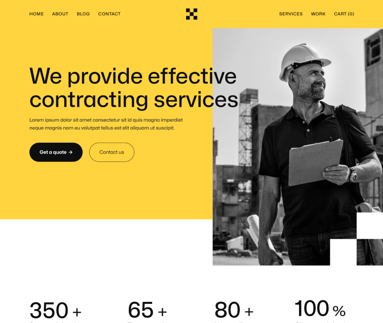 Contructify X - Home V1 Page - Construction HTML Template