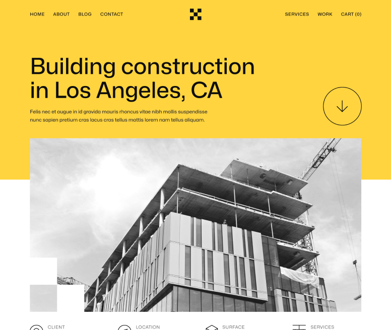 Contructify X - Project Single Page - Construction HTML Template