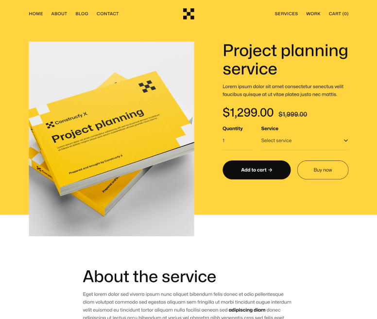 Contructify X - Product Single Page - Construction HTML Template