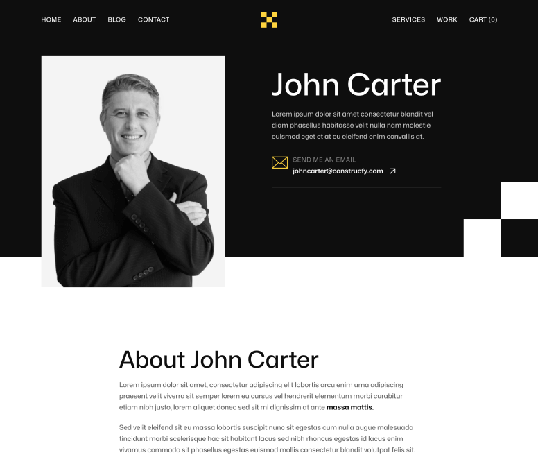 Contructify X - Team Member Page - Construction HTML Template